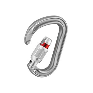 Karabinek Rocha Screw-Lock szary