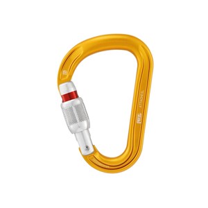 Karabinek Attache Screw-Lock żółty