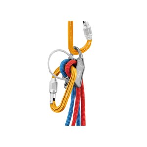 Karabinek Attache Screw-Lock żółty