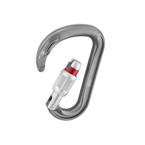 Karabinek Attache Screw-Lock szary