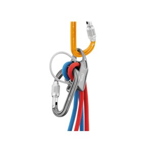 Karabinek Attache Screw-Lock szary