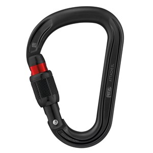 Karabinek Attache Screw-Lock czarny