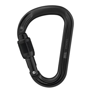 Karabinek Attache Screw-Lock czarny