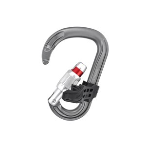 Karabinek Attache Bar Screw-Lock szary