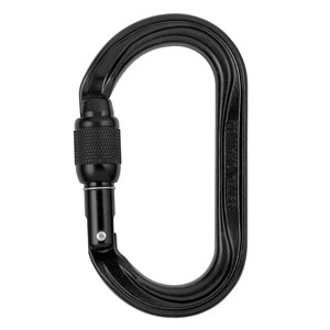 Karabinek Oxan Screw-Lock czarny