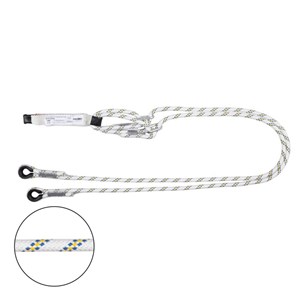 Amortyzator ABM/2LB100 z karabinkami AZ002+2AZ022