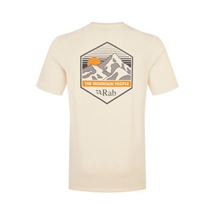 Koszulka Stance Mountain Peak Tee Ecru