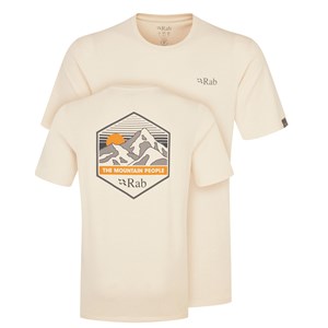 Koszulka Stance Mountain Peak Tee Ecru