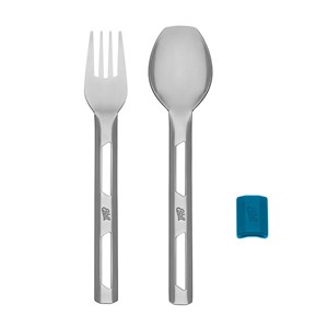 Sztućce Cutlery Set Silicone Band polar blue L