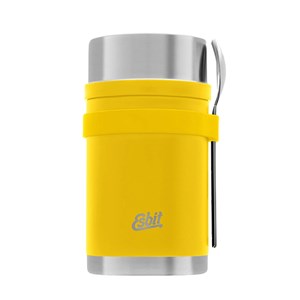 Sztućce Cutlery Set Silicone Band yellow L