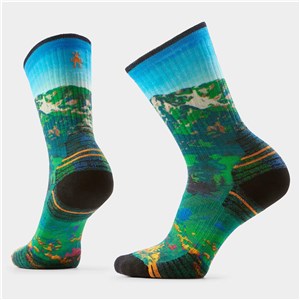 Skarpety Hike TC Mountain Lake Print CRW Capri