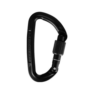 Karabinek Session Screw Gate black
