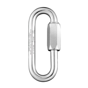 Maillon owal wydłużony stalowy 8 mm CE EN