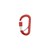 Karabinek XSRE Lock Captive Bar red
