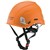 Kask Ares pomarańczowy