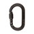 Karabinek owalny Ultra O Screwgate Matt Grey