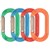 Karabinek PerfectO Straight Gate Colour 4 Pack