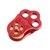 Bloczek Triple Attachment Pulley Red