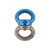 Krętlik Axis Swivel Small Titanium/Blue