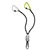 Lonża via ferrata Cable Kit Ultralight VII night