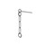 Stanowisko typu C Ring wklejany long 160mm chain