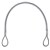 Linka Wire Anchor Strop N/E 1 m