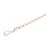 Taśma Daisychain BIO-DYN 11 mm 115 cm orange