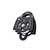 Bloczek Pulley Twin Roll Black