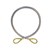 Zaczep Steel Lanyard "I" 100 cm