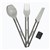 Sztućce 3-PCS Cutlery Set Silicone Sleeve