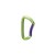 Karabinek Session Bent Gate green/purple
